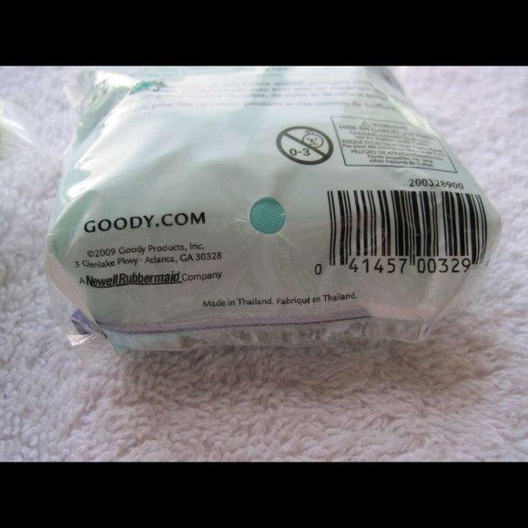 Goody Shower Cap Cover Head Protect Hair Style Plastic Bonnet 2009 Blue Green - Picture 2 of 9